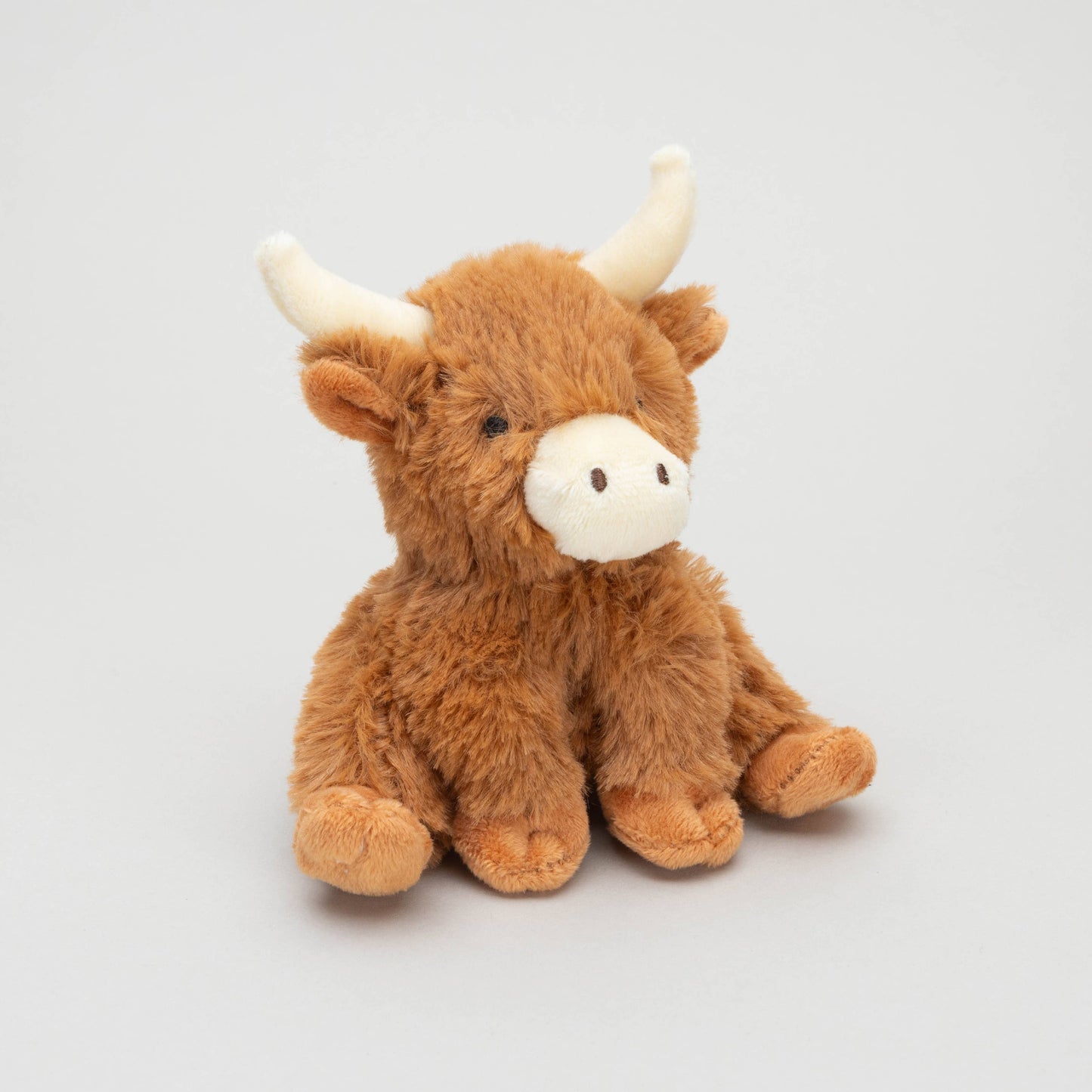 Jomanda Soft Toys & Accessories - Mini Horny Highland Cow Plush Baby Soft Toy - 11cm