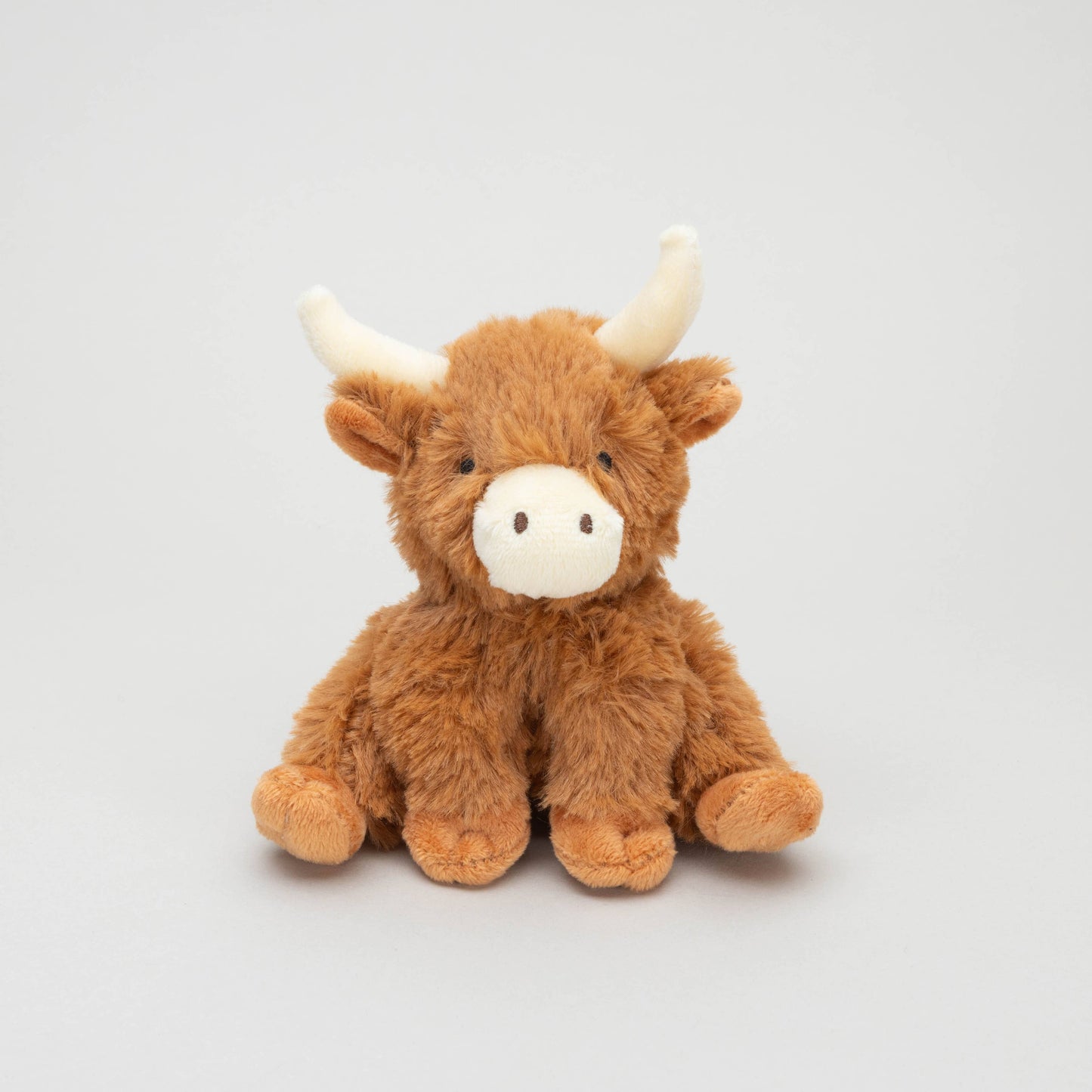 Jomanda Soft Toys & Accessories - Mini Horny Highland Cow Plush Baby Soft Toy - 11cm
