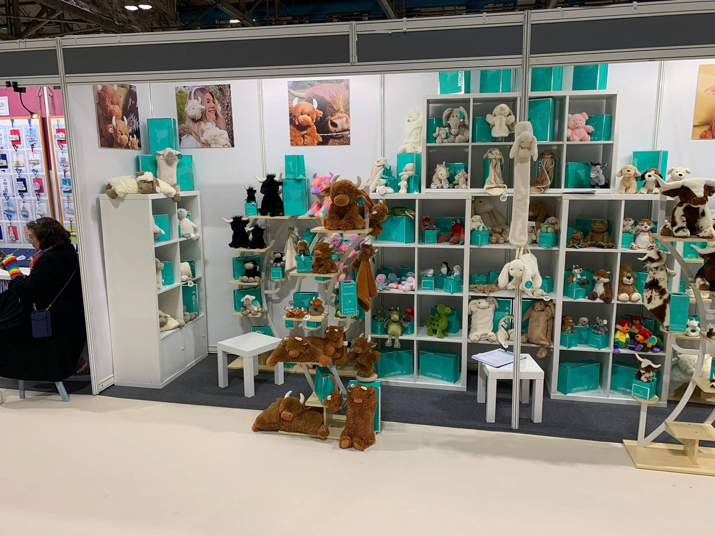 Jomanda Soft Toys & Accessories - Mini Horny Highland Cow Plush Baby Soft Toy - 11cm